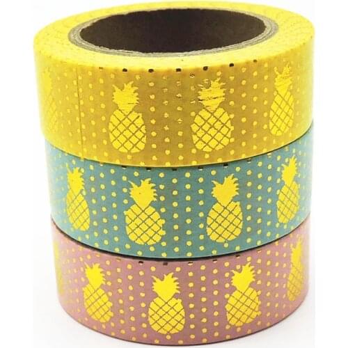 New Foil Washi Tape Scrapbooking Tools Cute Decorative Japanese Stationery Washi Tapes Scrapbook Mask