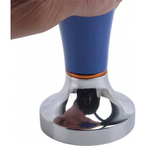 Coffee Tampers 105 Mm Handmade Coffee Pressed Powder Hammer Stainless Steel Quantitative Flat Leveler Powder High Quality