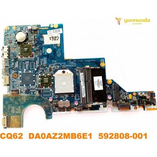 Original for HP CQ62 laptop motherboard CQ62 DA0AZ2MB6E1 592808-001 tested good free shipping