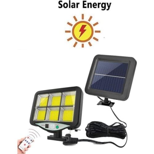 Seperable powerful 6 Head Solar Pendant Light Outdoor Indoor Solar Lamp For Camping Garden Yard motion sensor waterproof indoor