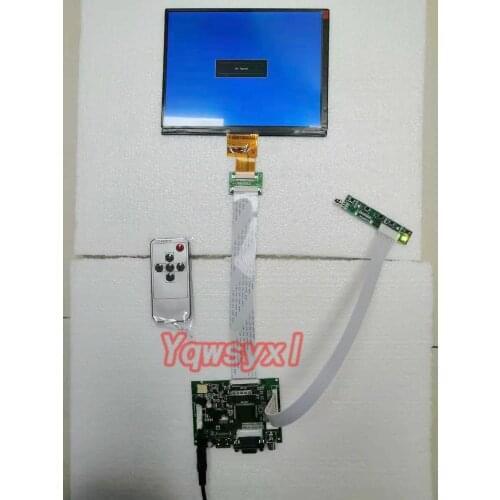 Yqwsyxl 8 inch IPS 1024*768 tablet HD screen LCD display HJ080IA-01E HE080IA-01D Driver Board HDMI Control Monitor For Raspberry