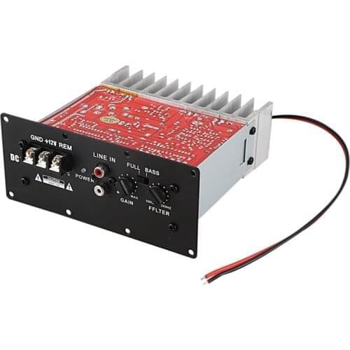 S100 12V 150W Car Amplifier Board Bass Subwoofer Car Audio High Power Car Amplifier Board For 6 8 10 Inch Car Subwoofer