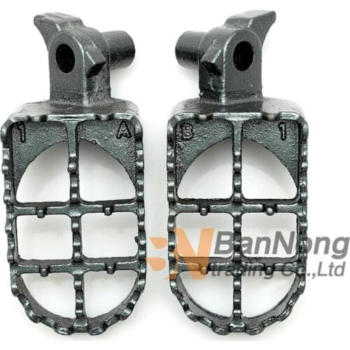 Motorcycle Footrests Foot pegs For Yamaha WR250F 01-12/WR400F 99-00/WR426F 01-02/WR450F (Except 2010) 03-12