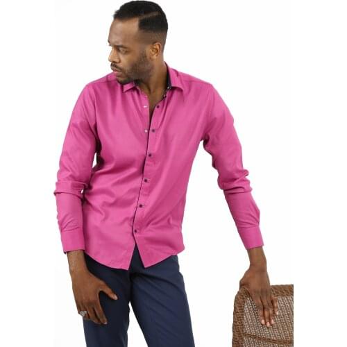 Semco Man Shirts High Quality Fashion New Mens 100% Cotton Oxford Shirts Long Sleeve Casual Slim Fit Dress Shirts For Male