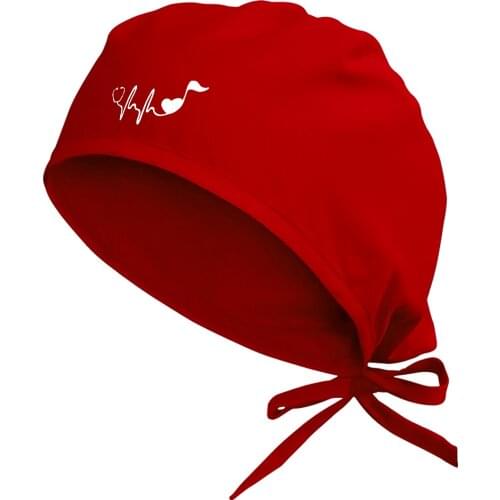 Nursing Cap Dentist Cap Scrubs Women Operating Room Hats Pharmacy Doctor Cap Laboratory Pet Shop Hat Beauty Salon Care Cap Hat