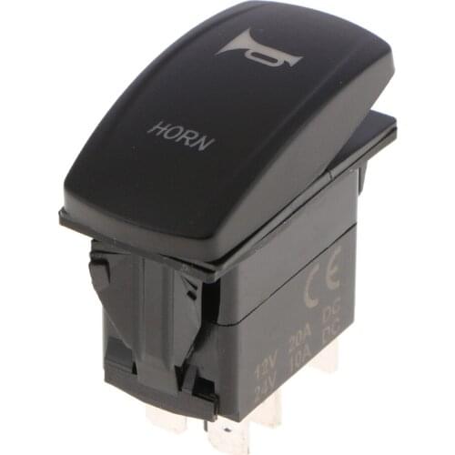 LED Light Bar Rocker Switch ON-OFF LED Light 12V Blue LED Car Auto On Off Rocker Toggle Switch