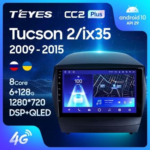 TEYES CC2L CC2 Plus For Hyundai Tucson 2 IX35 2009-2015 Car Radio Multimedia Video Player Navigation GPS Android No 2din 2 din