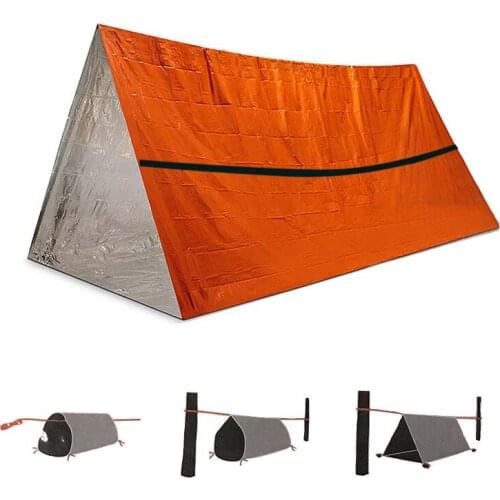 Tube Tent Emergency Survival Shelter Survival Tent Emergency Shelter UV Water Proof Resistant Protection2020 New Arrival