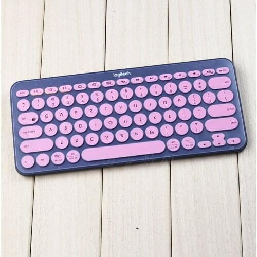 Waterproof Desktop computer kyeboard protective film For Logitech K380 Silicone Keyboard Cover Protector skin