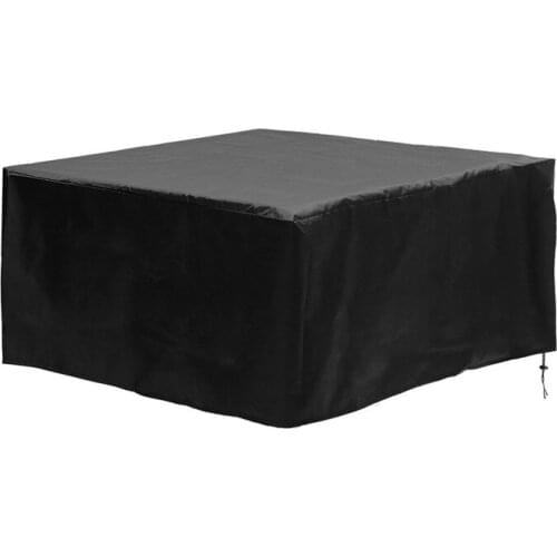 90x90x40cm Furniture Waterproof Cover Dust Rain Protect Waterproof Dustproof Cover For Rattan Table Outdoor Cube Round Garden