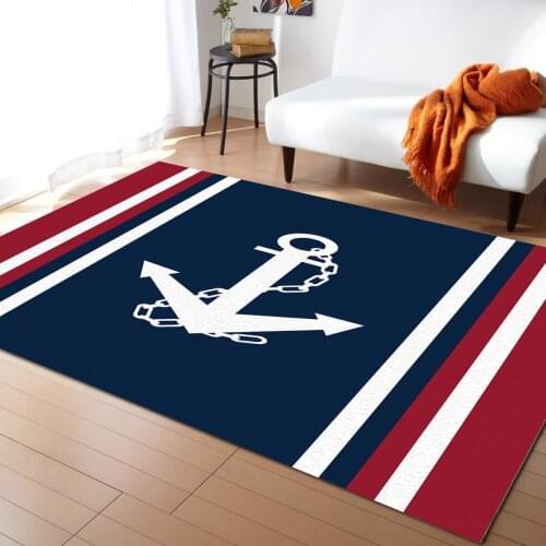 Anchor five-pointed star Carpet home rug Entrance door mat Carpet in the bedroom hallway carpet area rug large rugs living room
