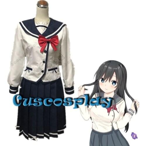 Anime Ore wo Suki nano wa Omae dake ka yo Pansy Cosplay Costume Halloween Christmas Custom Made School Uniform