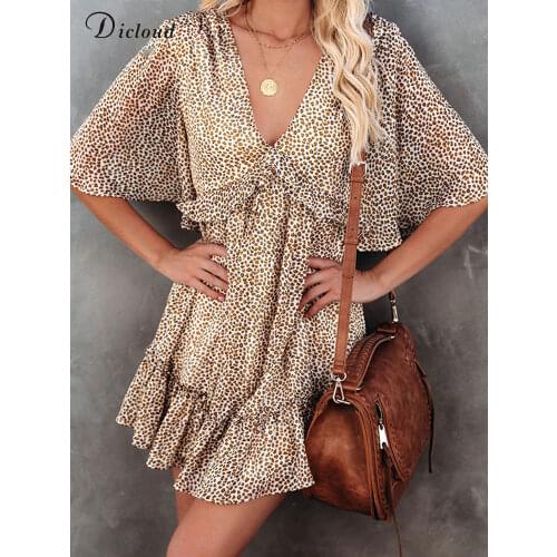 Легкие летние платья DICLOUD China At AliExpress