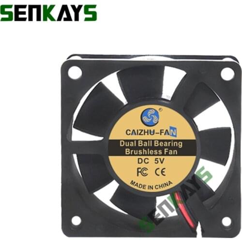 Dual Ball Bearing 60x60x20mm 6020 DC 5V 12V 24V 3D Printer Cooler Fan 60mmx20mm Brushless Machine Equipment DC Motor Cooling Fan