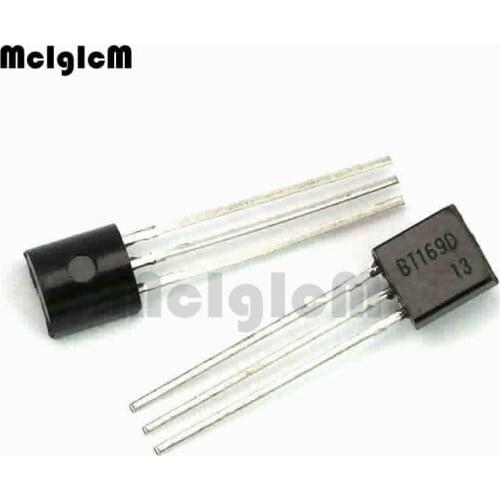 MCIGICM 100pcs BT169 BT169D silicon controlled switch TO-92-3 rectifier Thyristor