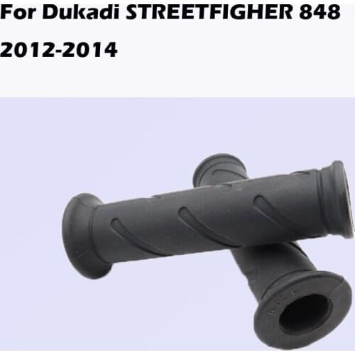 Motorcycle Modified Parts Anti-skid Handlebars And Rubber Handlebars For Dukadi STREETFIGHER 848 2012-2014