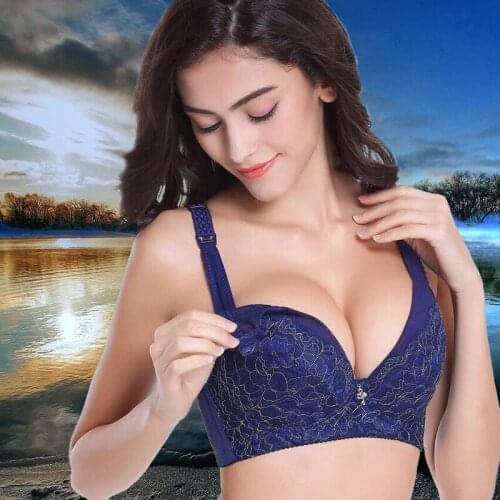 Fashion mother Maternity Bra big size underwire Nursing Bra large cup Feeding bra For Pregnant Women Nursing Breastfeeding Bra