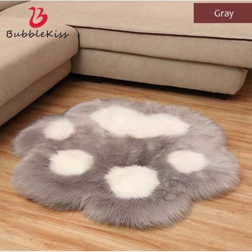 Bubble Kiss Carpets For Living Room Childrens Bedroom Cloakroom Home Decoration Rug Plush Soft Comfortable Non-Slip Floor Mat