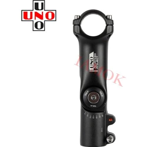UNO AS831 Road Bicycle Matte Black Stem Riser 90/110mm Iamok Bike Parts 31.8x28.6mm Stems Enhancer