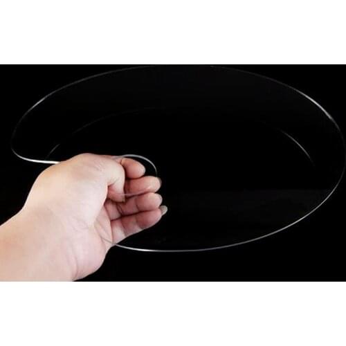 Clear Acrylic Artist Paint Mixing Palette White Painting Pallet Painting Tool for Painting Makes Cleanup Watercolour