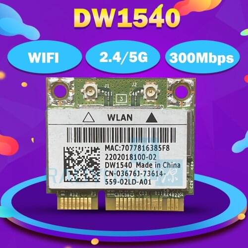 Broadcom BCM943228HM4L DW1540 Dual-Band 802.1a/b/g 2.4Ghz 5Ghz Wireless wifi Half Mini PCI-e Wlan Card For Dell Asus Acer