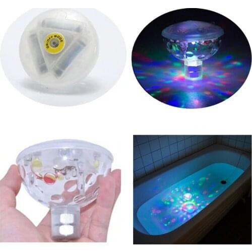 Led Fountain Lights Swimming Pool Float Lamp IP65 Waterproof Underwater Light Pond Submersible Pool Disco Spa Bathtub Light New