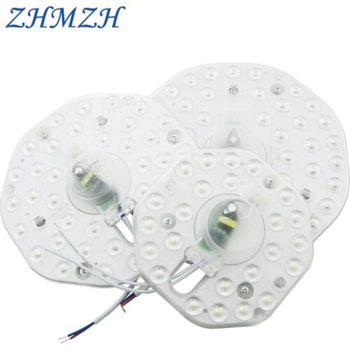 AC220V LED Module Replace Ceiling Lamp Lighting 12W 18W 24W LED Source Module Convenient Installation SMD2835 White & Warm White
