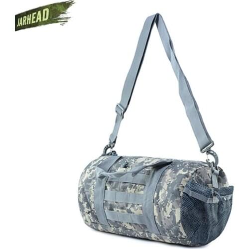 Tactical Shoulder Bag Camouflage Gym Fitness Sports Men Army Molle Handbag Waterproof Military Camping Hunting Travel Mochila