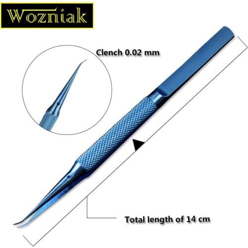 0.15 mm repair fly line fingerprint tweezers Titanium alloy fingerprint tweezers and 0.02 mm motherboard fly line maintenance