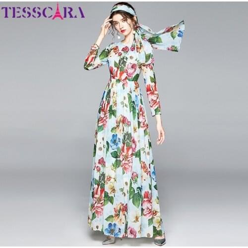 Женские стильные платья TESSCARA China At AliExpress