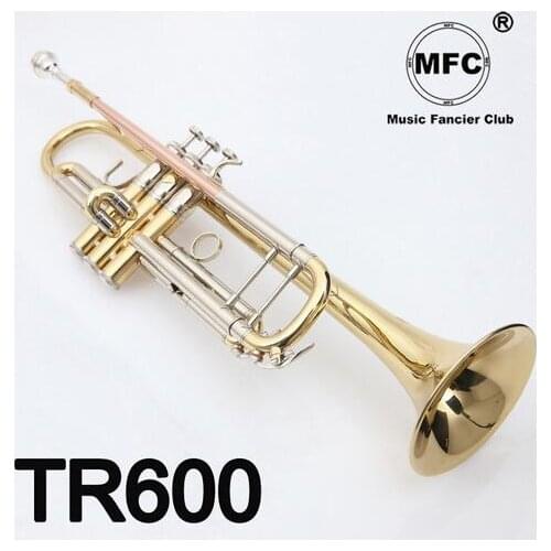 Student TR600 Bb Trumpet Silver Plated Trompete Instrumentos Musicales Profesionales With Case Mouthpiece