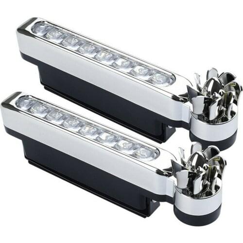 Universal Head Wind Driven Energy External Power Supply Lamp Grille Vehicle Lights Car Daytime Running Light