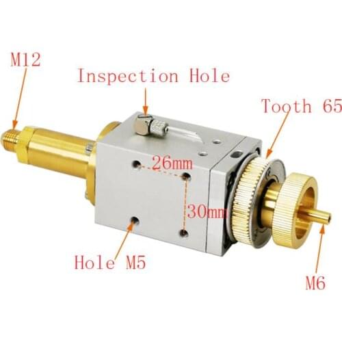 EDM Drill Rotated Head Rotating head for Electrode Tube Small Hole EDM Drilling Machine