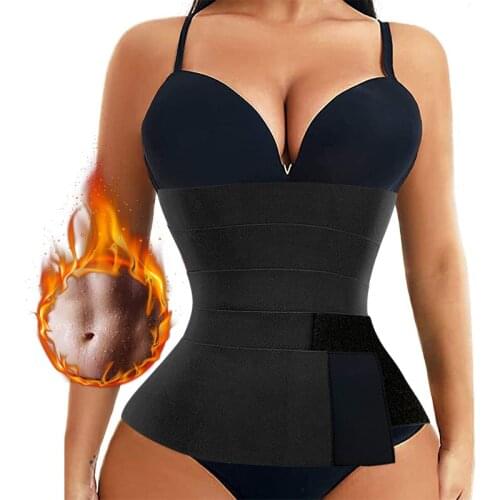 Waist Trainer for Women Invisible Wrap Waist Trainer Tummy Wrap One Size Waist Trimmer Belt Slimming Body Shaper Faja Shapewear