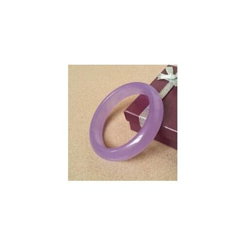 Xd 00991 Genuine top fashion Purple jade bangle bracelet (A0429)
