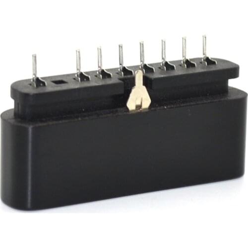 2pcs wholesale Replacement 9 Pin Female Connector Game Controller Socket Slot for PS2 Console for playstation 2 Accessory