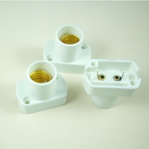 20 PCS E14 Lamp holder Conversion socket High quality material fireproof material E14 bulb base socket adapter Lamp holder