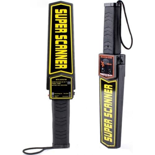 2018 New Porable Handheld Metal Detector Professional Super High Sensitivity Scanner Tool Finder For Security Checking Detectors