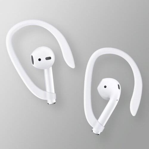 Anti-lost Earhooks Holder for Apple AirPods 2 Cute Soft TPU Sports Protective Ear Hooks for AirPods Wireless Earphone Accessory