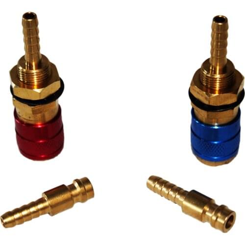 Water Cooled Gas Adapter Quick Connector Fitting For MIG and TIG Welding Torch