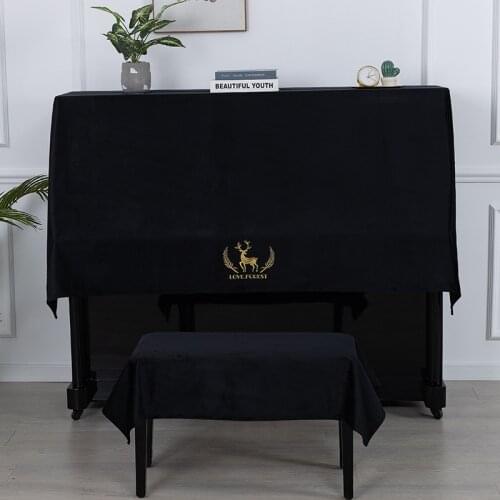 Piano Dust Cover Half Cover Full Cover Nordic European Piano Stool Cover