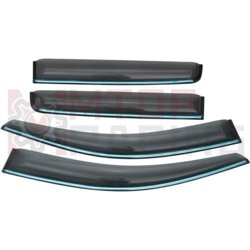 Window Visors Vent Shades Visor Rain Guards For Jeep Compass 2011 2012 2013 2014 2015 2016