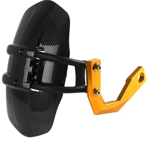 For AK550 motorcycle fender CNC aluminum alloy carbon fiber water transfer plastic rear wheel fender