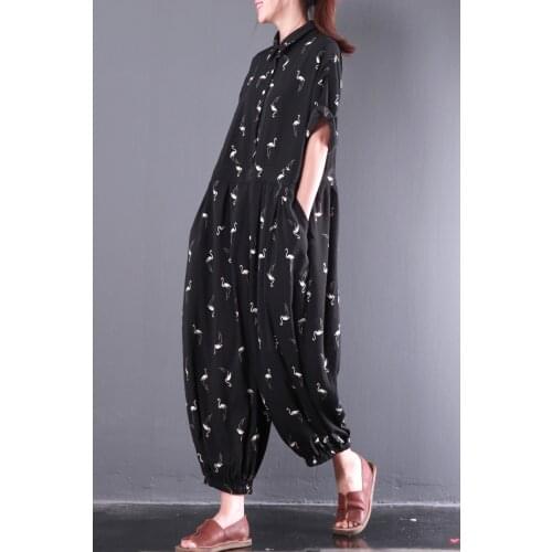 LuoYFF Women's Jumpsuits With Print