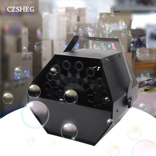 Mini Portable RF Remote Control Bubble Machine For Disco Bar DJ Stage Wedding Party Show Scene Parties Romantic Decoration