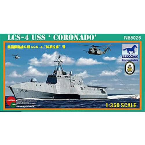 Bronco NB5026 1/350 USS Coronado (Lcs-4) Model Kit