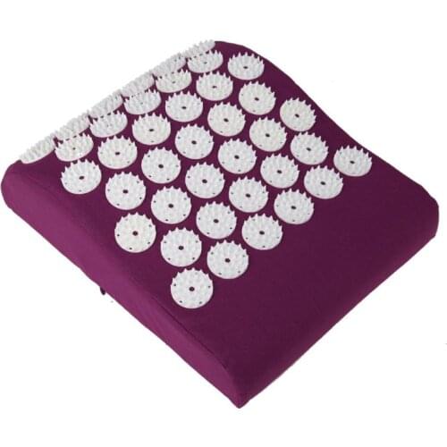 1Pc NEW Massager Cushion Acupuncture Sets Relieve Stress Back Pain Mat/Pillow Rose Spike Massage And Relaxation