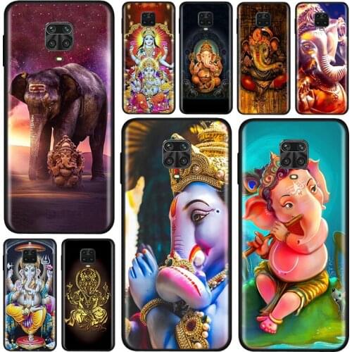 Silicone Cover Ganesha God Elephant For Xiaomi Redmi Note 10 10S 9 9C 9S Pro Max 9T 8T 8 7 6 5 Pro 5A 4X 4 Phone Case