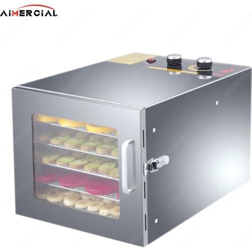 XH01Economical Commercial Table Top 6 10 Tray Layer Grain Food Drying Machine Dehydrator Fryer