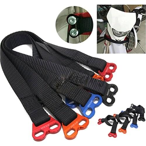 1 Piece Universal Motorcycle Rescue Traction Strap Off Road Dirt Bike Outdoor Emergency Pull Sling Belt For Suzuki Honda